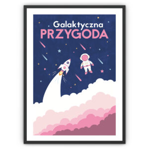 plakat galaktyczna przygoda